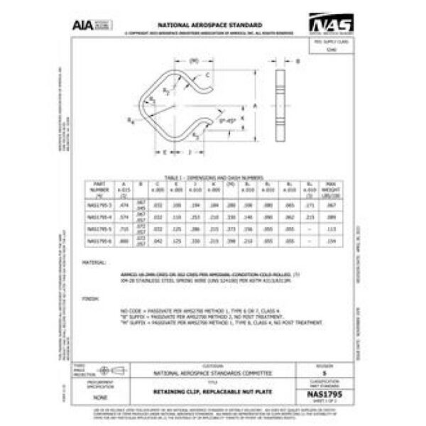 AIA NAS1795