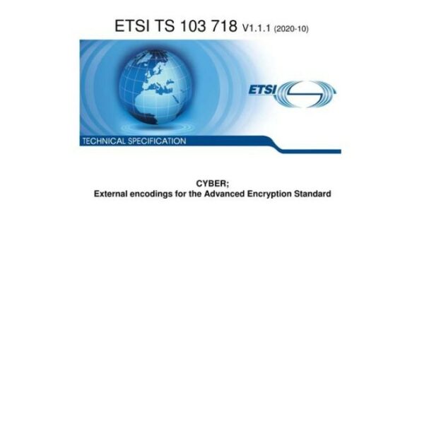 ETSI TS 103 718