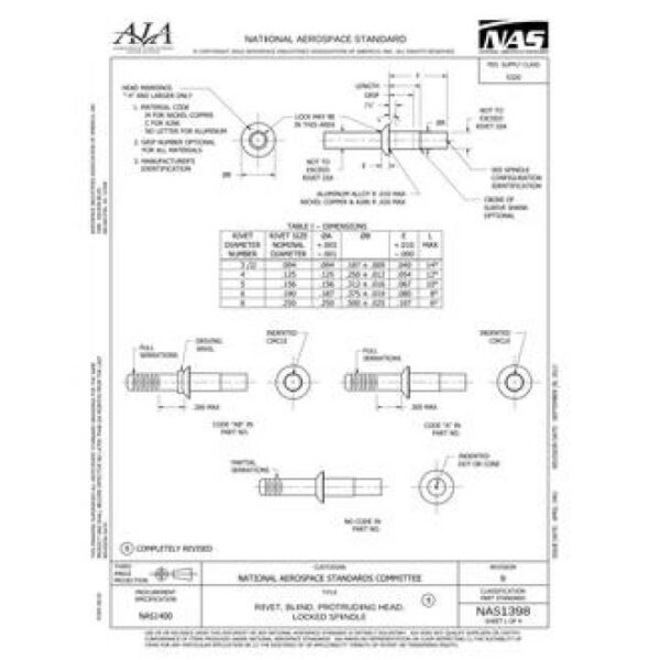 AIA NAS1398