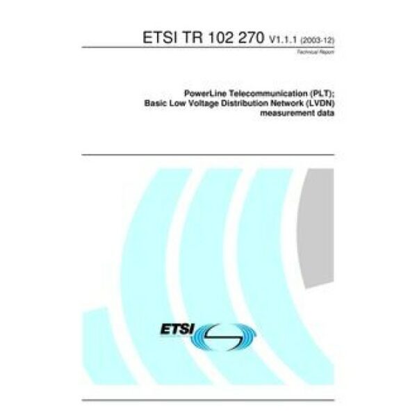 ETSI TR 102 270