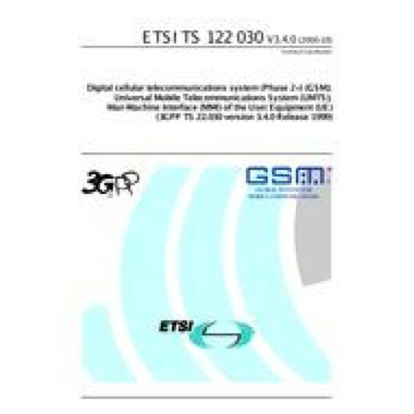 ETSI TS 122 030