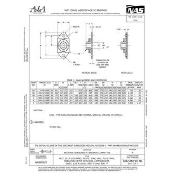 AIA NASM21076