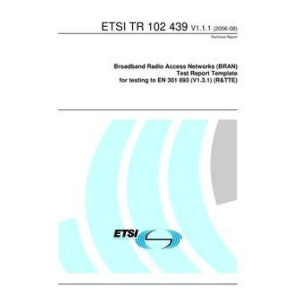 ETSI TR 102 439