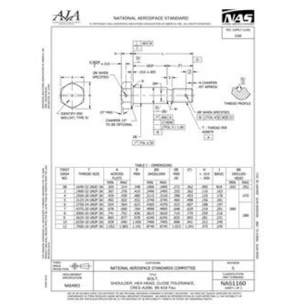 AIA NAS1160