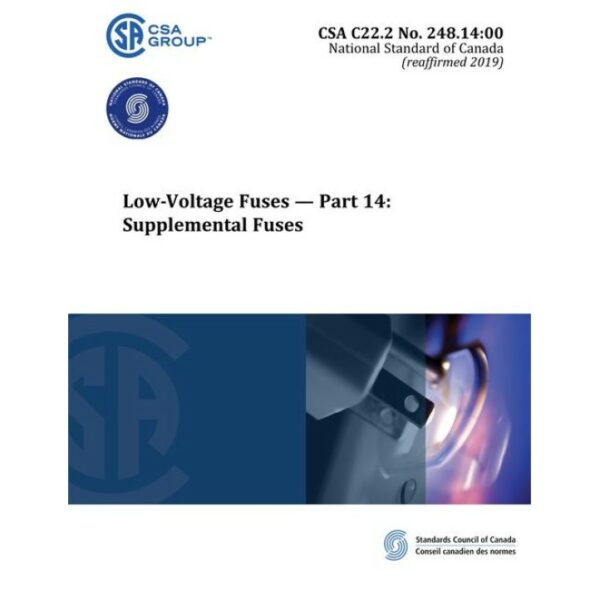 CSA C22.2 NO. 248.14:00 (R2019)
