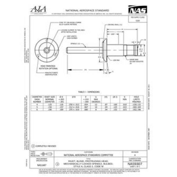 AIA NAS9307