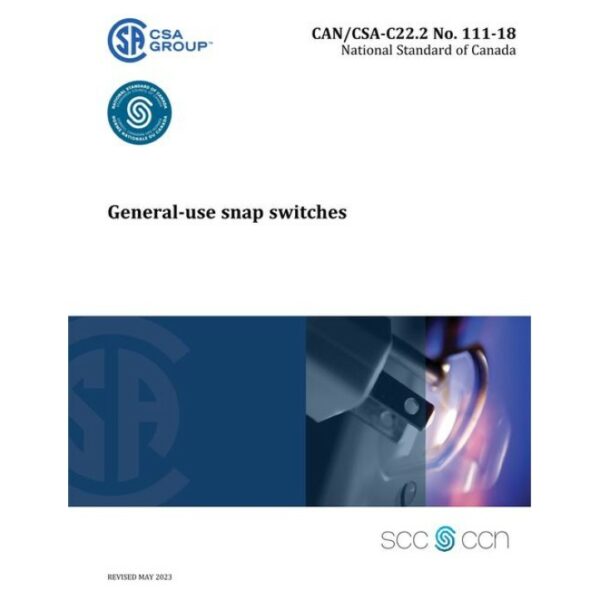 CAN/CSA C22.2 NO. 111-18