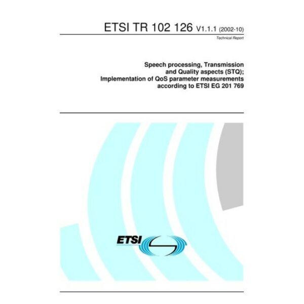 ETSI TR 102 126