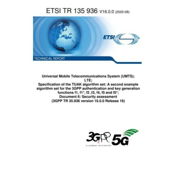 ETSI TR 135 936