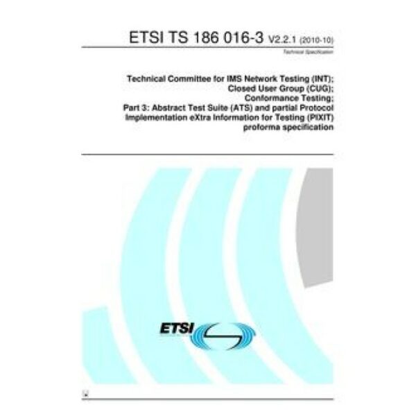 ETSI TS 186 016-3