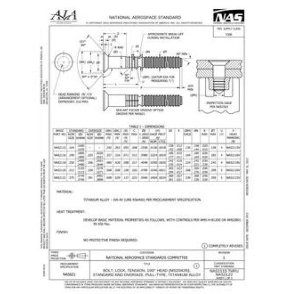 AIA NAS2115-2122