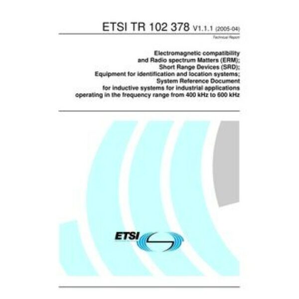 ETSI TR 102 378