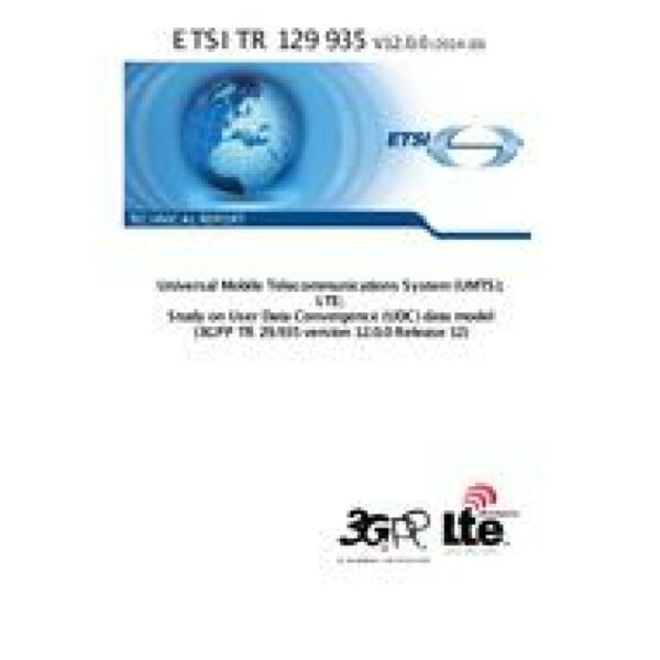 ETSI TR 129 935