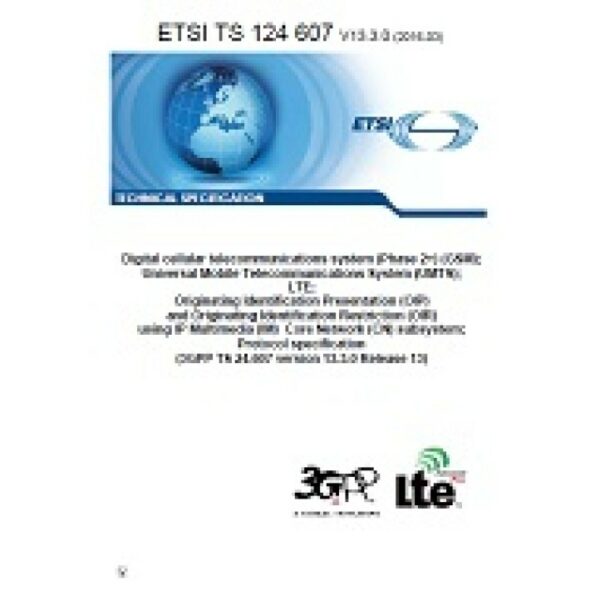 ETSI TS 124 607