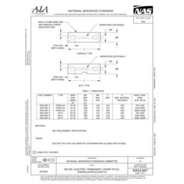 AIA NAS1387