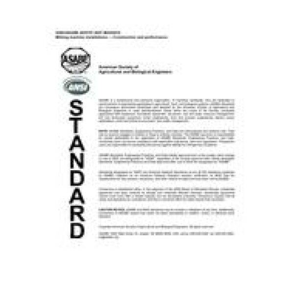 ASAE/ASABE AD5707:2007 (R2020)