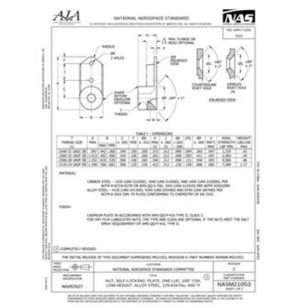 AIA NASM21053