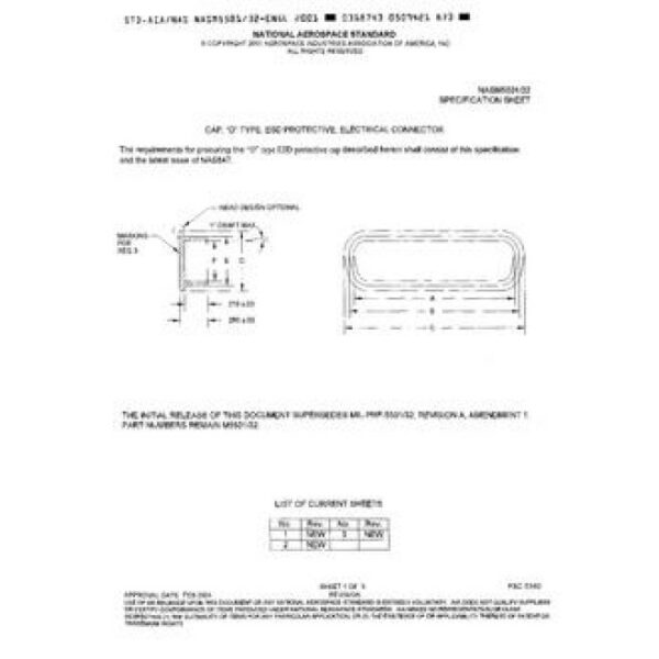 AIA NASM5501/32