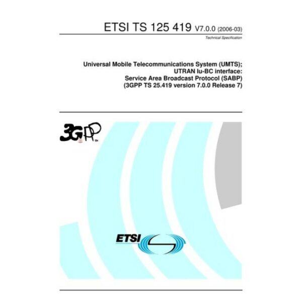 ETSI TS 125 419