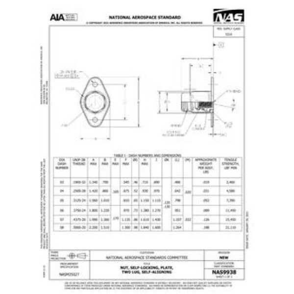 AIA NAS9938