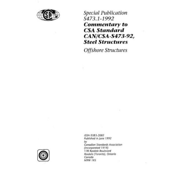 CSA S473.1-1992