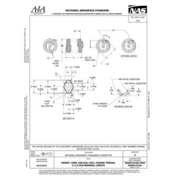 AIA NASM122196-122235