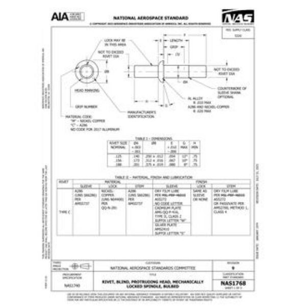 AIA NAS1768