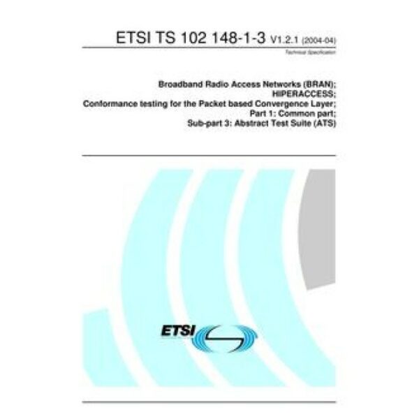 ETSI TS 102 148-1-3