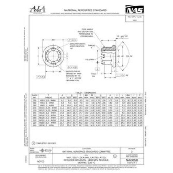 AIA NA0050