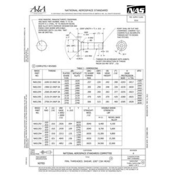 AIA NAS1292-1296