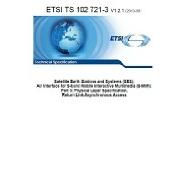 ETSI TS 102 721-3