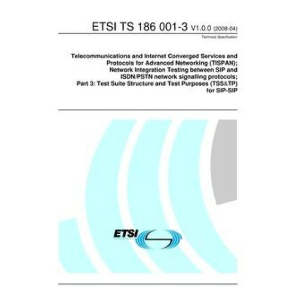 ETSI TS 186 001-3