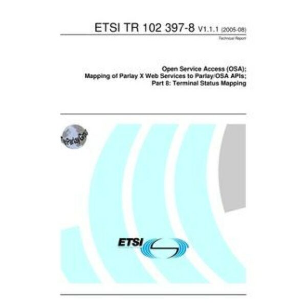 ETSI TR 102 397-8