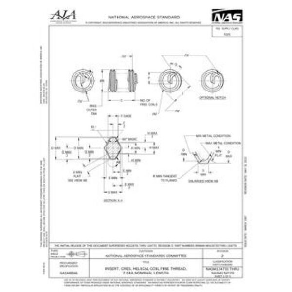 AIA NASM124731-124770