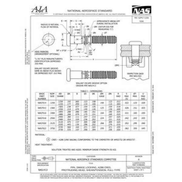 AIA NAS7014-7022