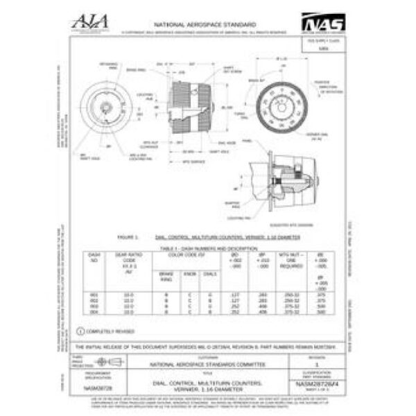 AIA NASM28728/4