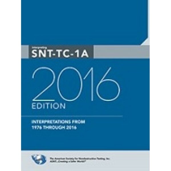 Interpreting SNT-TC-1A, 2016 ed.