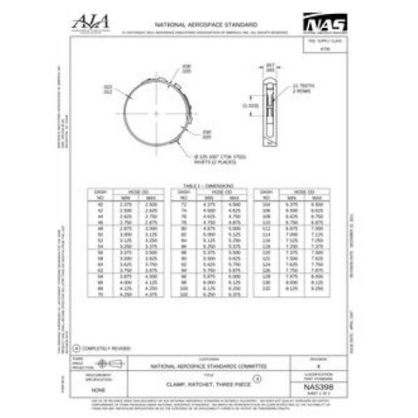 AIA NAS398