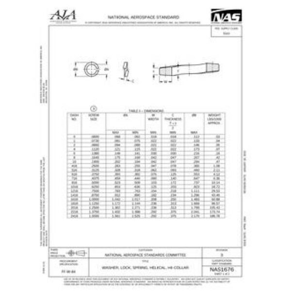 AIA NAS1676