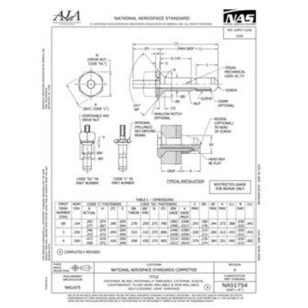 AIA NAS1754