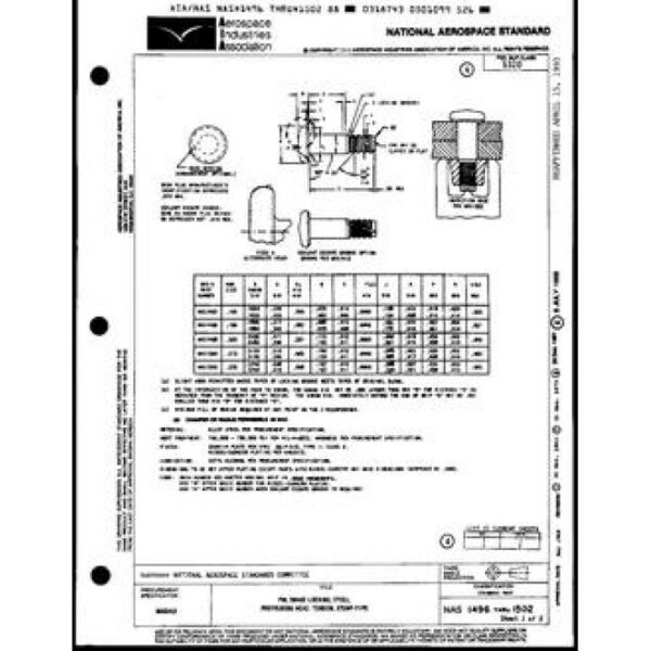 AIA NAS1496-1502