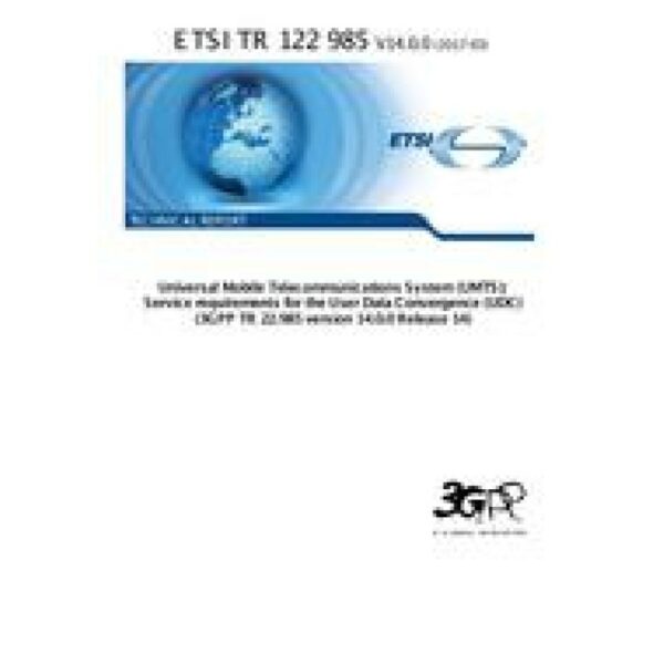 ETSI TR 122 985