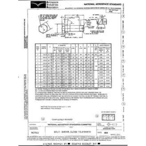 AIA NAS464