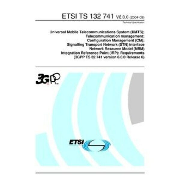 ETSI TS 132 741