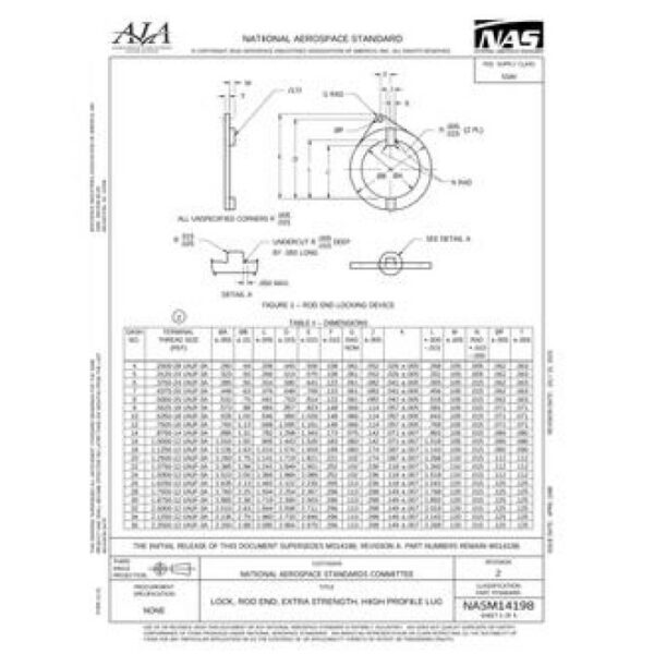 AIA NASM14198