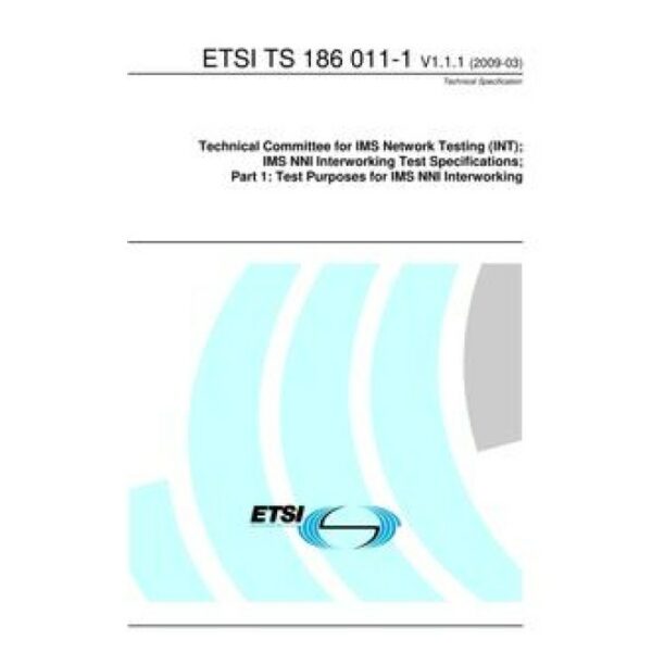 ETSI TS 186 011-1