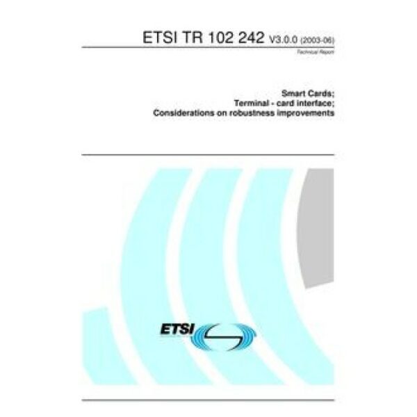 ETSI TR 102 242