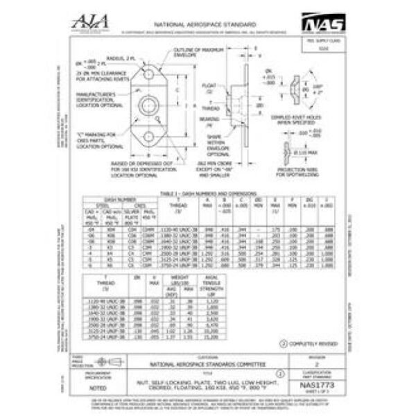 AIA NAS1773