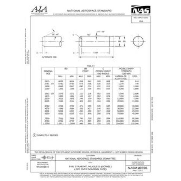 AIA NASM16556