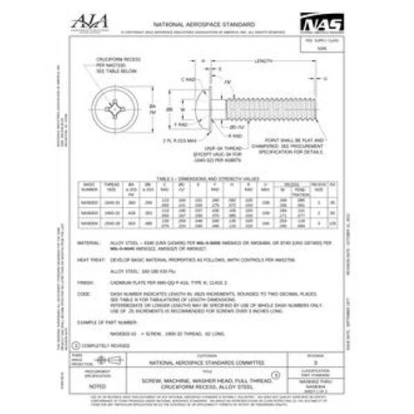 AIA NAS8302-8304